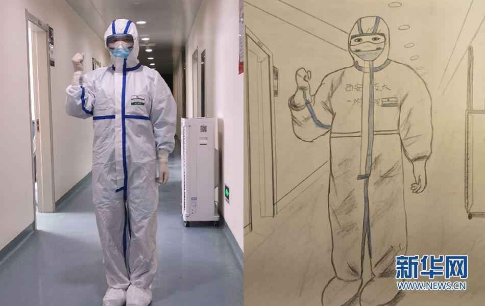 【湖北救援日记】“疫”幅画 一段情:我与武汉并肩奋战